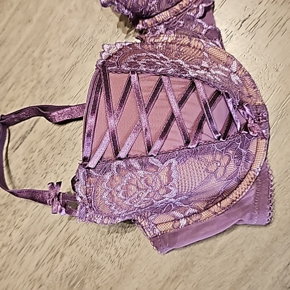 Adore Me Bra Purple Enny Contour Balconette Bra 36DD - Picture 3 of 11